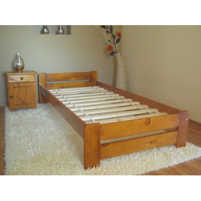 Łóżko drewniane sosnowe EURO 80x200 OLCHA