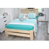 Łóżko drewniane sosnowe PARYS 140X200 + STELAŻ