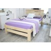 Łóżko drewniane sosnowe PARYS 120X200 + STELAŻ + MATERAC SPRĘŻYNOWY