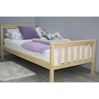 Łóżko drewniane sosnowe IZA 90x200