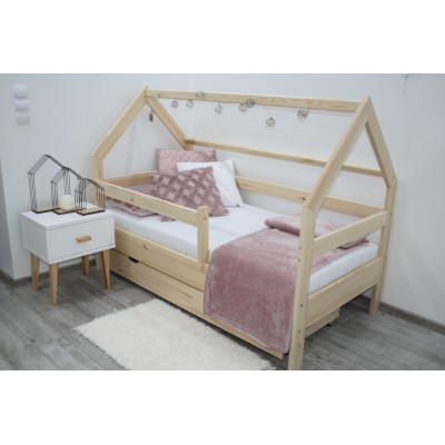 Łóżko domek DINO dziecięce 80x160
